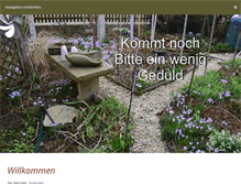 Tablet Screenshot of garten-rosendorf.de